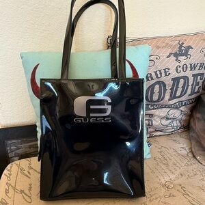Vintage Y2K guess black handbag Euc